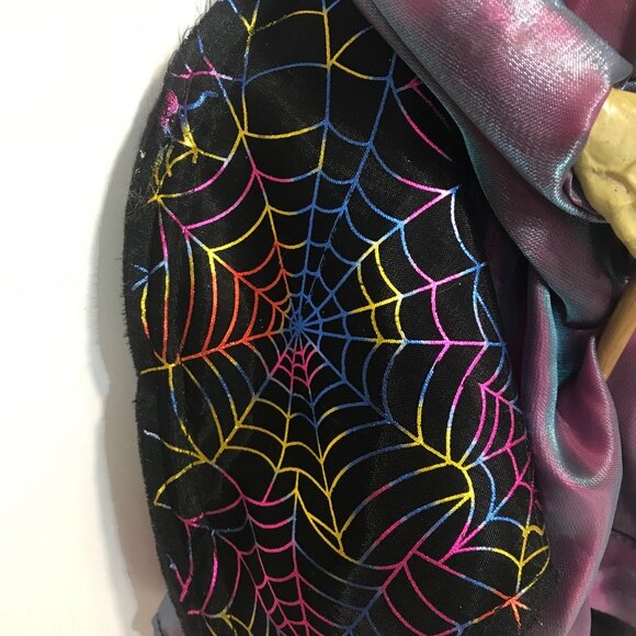 Vintage Halloween Witch Doll With LED Lights & Sound Wings Move Ganz ? - Picture 10 of 11